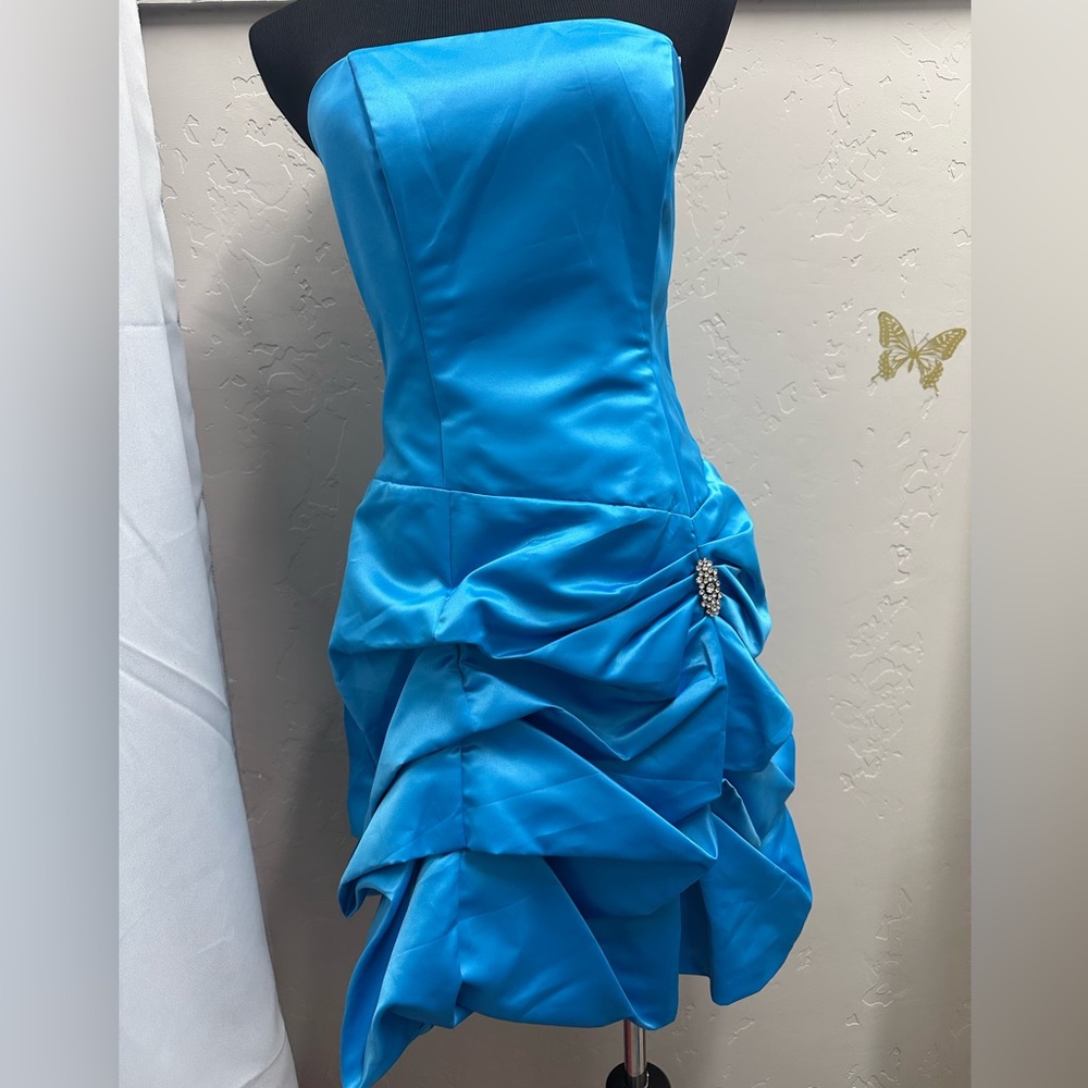Turquoise Blue Dress